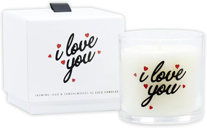 Lulu Candles | Jasmine, Oud & Sandalwood | Luxury Scented Soy Jar Candle | Hand by LULUCANDLES