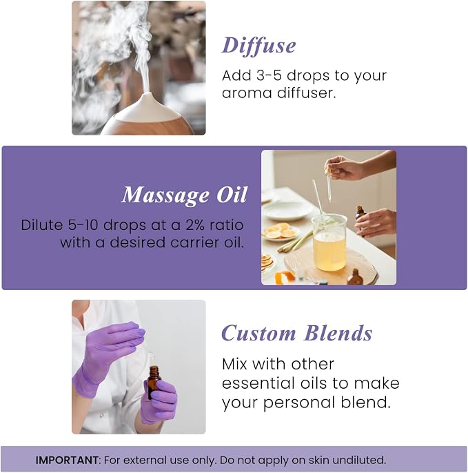 Handcraft Blends Lavender Essential Oil – 0.33 Fl Oz – 100% Pure and Natural – - Image 5