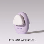 LOLLIPOP Dual-Sided Facial Cleansing Brush | Palm Size Silicone Face Exfoliator - Image 3