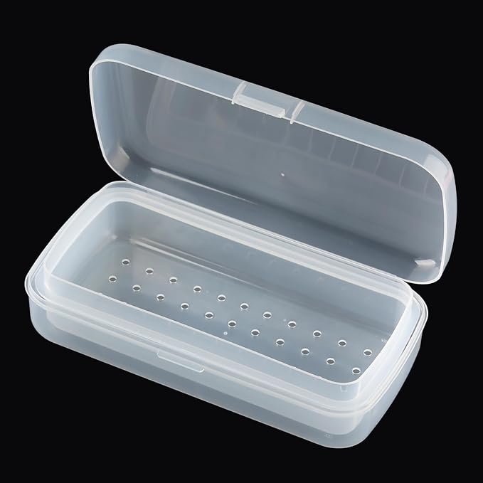 Nail Tool Sterilizer Box Plastic Sterilization Tray by SUTOKAKA