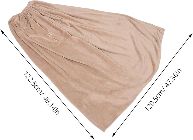 Thick Fleece Sauna Blanket Wrap - Image 2