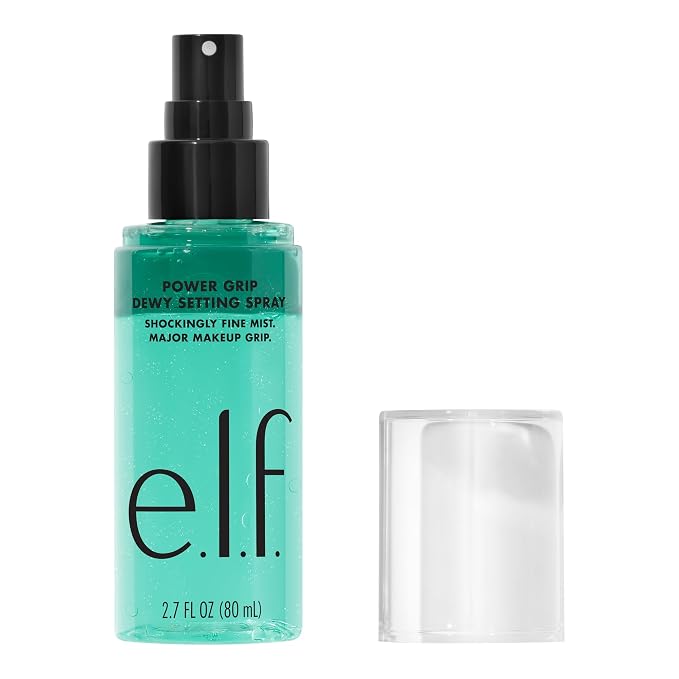 e.l.f. Power Grip Dewy Setting Spray, Ultra Fine Mist Made by elf