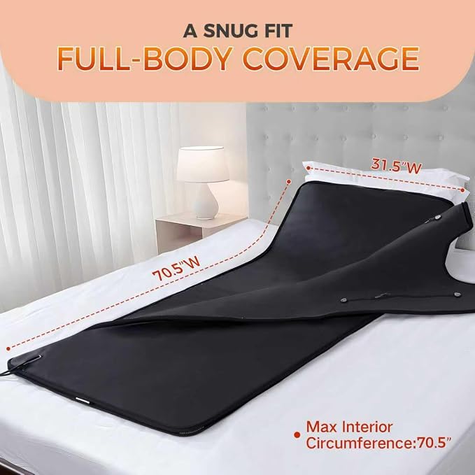Portable Infrared Sauna Blanket - Image 8