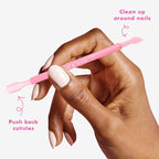 Olive & June Manicure Cuticle Pusher | Dual-Ended Tool - Image 2