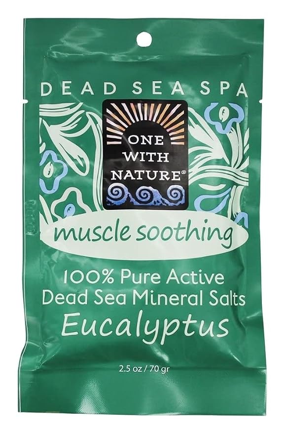 One With Nature Bath Salt Green Eucalyptus, 2.5 Ounce - Image 3