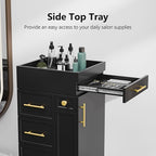 OmySalon Salon Trolley Cart, Hair Styling Station - Image 6