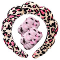 Tetizo Spa Headbands for Washing Face Wristband Set Sponge Makeup Skincare by Tetizo