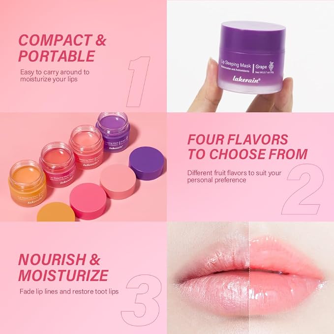 Sleeping lip mask, Nourish & Hydrate Lip Mask - Image 4