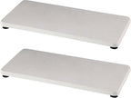 NiuYichee 2 Pcs Water Absorbing Stone Trays, Kitchen/Bathroom Sink Soap Dish by NiuYichee