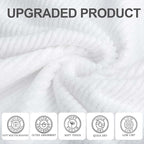 VOOVA & MOVAS White Towels Bathroom Sets - Image 2