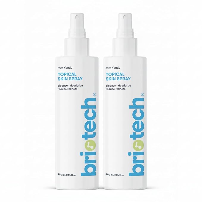 BRIOTECH Topical Skin Spray, Hypochlorous Acid Spray by BRIOTECHUSA