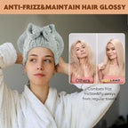SUNLAND Large Microfiber Hair Drying Caps - Image 6
