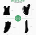 airogym Guasha Massage Tool, Natural Gua Sha Board, Acupuncture, Physical - Image 3