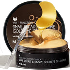 MIZON Under Eye Patches for Puffy Eyes & Dark Circles, 24K Gold & Snail Mucin by MIZON