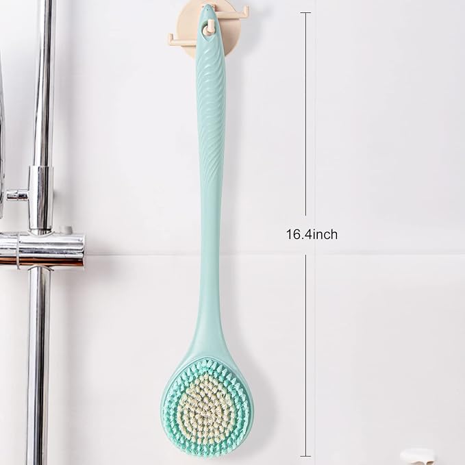 BEDELITE Back Scrubber for Shower, Soft Bath Brush Long Handle for Men & Women - Image 7
