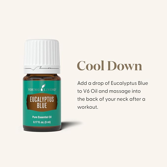 Young Living Eucalyptus Blue Essential Oil | 5 ml | Premium, Invigorating - Image 3