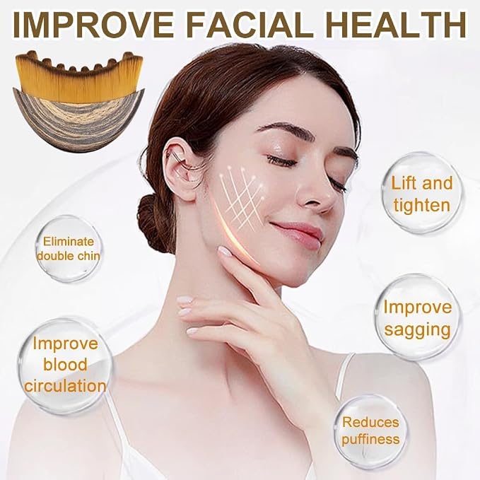 Lymphatic Face Brush, Manual Facial Cleansing Brush - Image 6