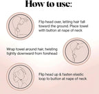 Luxury Microfiber Hair Towel Wrap - Image 6