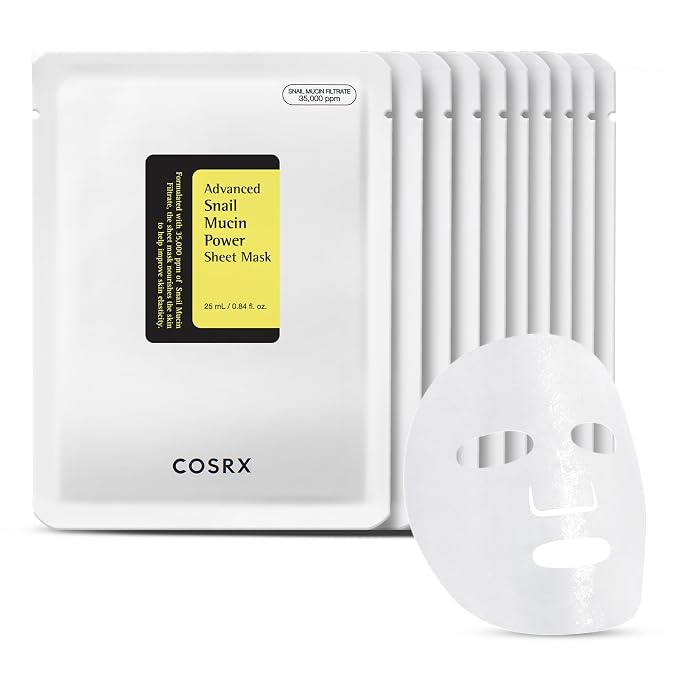 COSRX Snail Mucin Sheet Mask 10 EA by COSRX