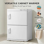 TABU Hot Towel Warmer Cabinet, 46L Extra Large Professional Towel Heater - Image 3