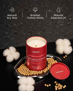 M&SENSE Baked Apple Scented Candles Christmas Decor, Natural Non Toxic - Image 3