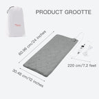 Heating Pad for Back Pain Relief fsa Eligible Items only List 12 x 24, Portable - Image 4
