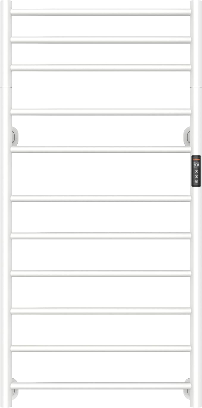 Foldable Heated Towel Rack, Dual-Zone Electric Towel Warmer Rack - Image 8