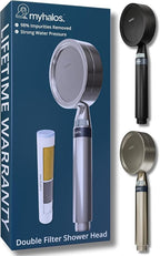 MyHalos® Handheld Filtered Shower Head by myhalos