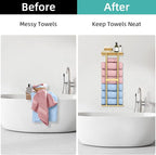 STWWO Bathroom Towel Storage Rack - Image 4