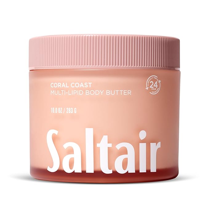 Saltair Multi-Lipid Body Butter – Hydrating 24-Hour Moisture – Body Cream by Saltair