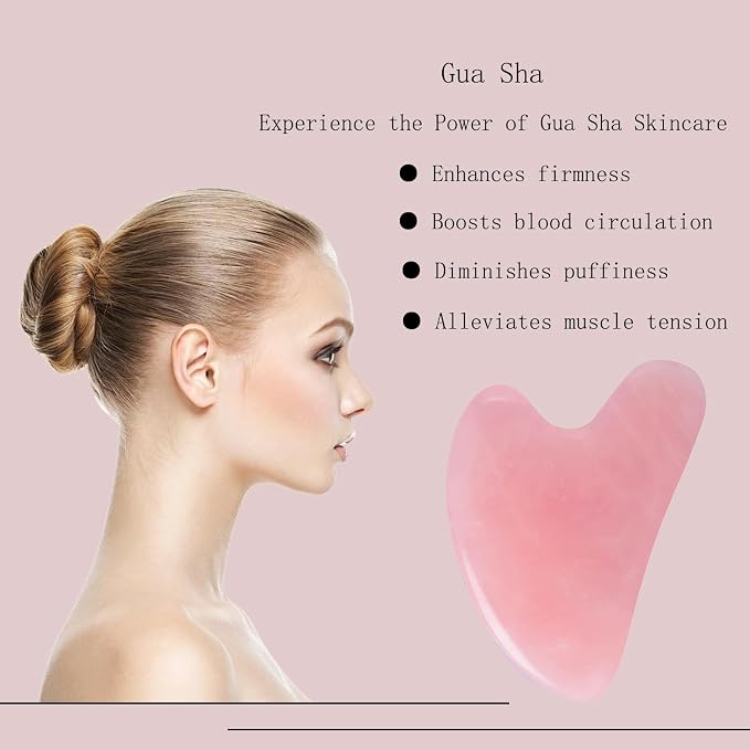 Gua Sha Jade Stone Gua Sha Massage Tool, Guasha Tool - Image 3