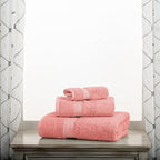 SUPERIOR Egyptian Cotton Pile 3 Piece Towel Set, Includes 1 Bath, 1 Hand - Image 9