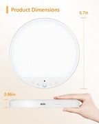 Rechargeable 8W Motion Sensor Ceiling Light Indoor, No Wiring & Magnetic - Image 9