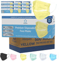 Litepak 500pcs Premium Disposable Face Mask SOFT 3ply Nose Wire by Litepak