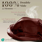 ZIMASILK 22 Momme 100% Mulberry Silk Bonnet - Image 2