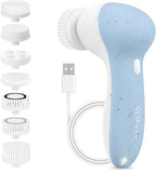 Rechargeable Facial Cleansing Spin Brush Set by CLSEVXY