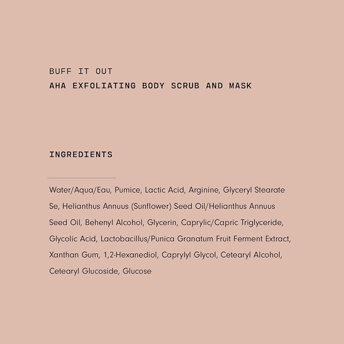 Versed Buff It Out AHA Exfoliating Body Scrub and Mask - Image 7