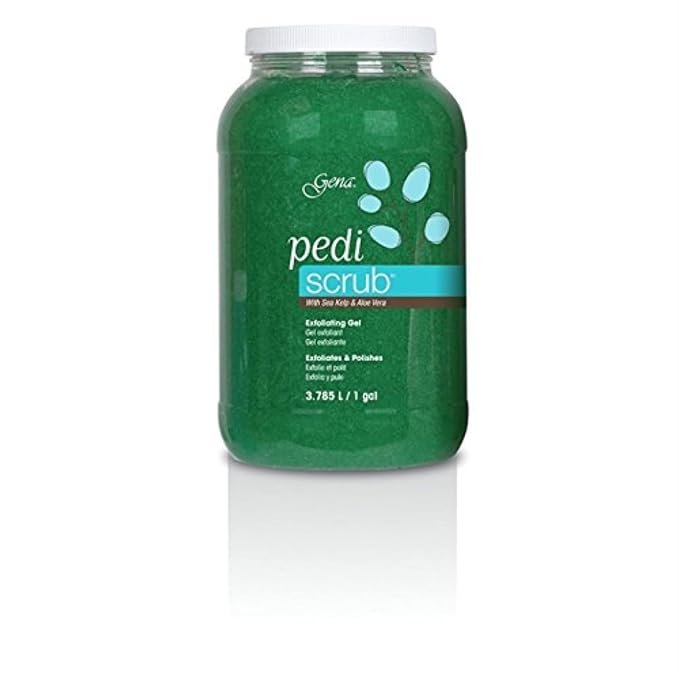Gena Pedi Scrub Gel Gallon, 128 Fluid Ounce by Gena