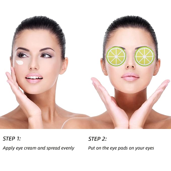 ZNÖCUETÖD Gel Ice Pack Reusable Cooling Eye Pads and Under Eye Patches - Image 6