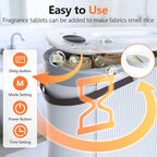30L Large Towel Warmer, Rapid Dry & Heated 2 in 1 Towel Warmer Bucket - Image 6