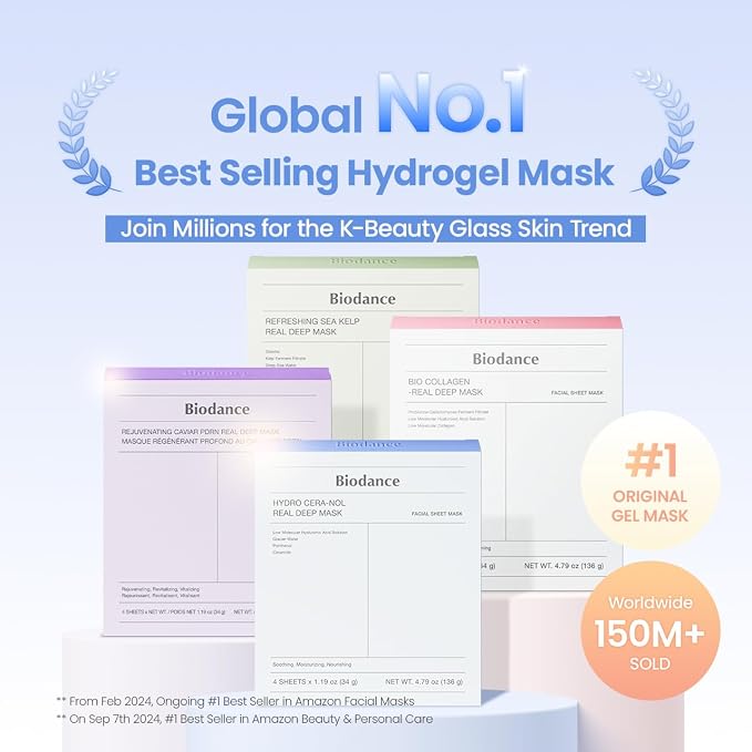 BIODANCE Hydro Cera-nol Real Deep Mask, Hydrating Overnight Hydrogel Face Mask - Image 2