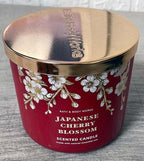 Bath & Body Works Japanese Cherry Blossom 3-Wick Candle - Image 2
