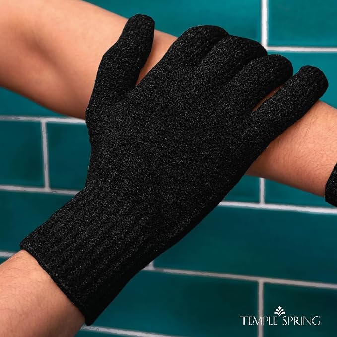 Temple Spring Exfoliating Gloves - Image 3