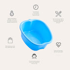 AXLOFO® Foot Soaking Bath Basin, Large Plastic Foot Soaking Tub, Feet Massage - Image 5