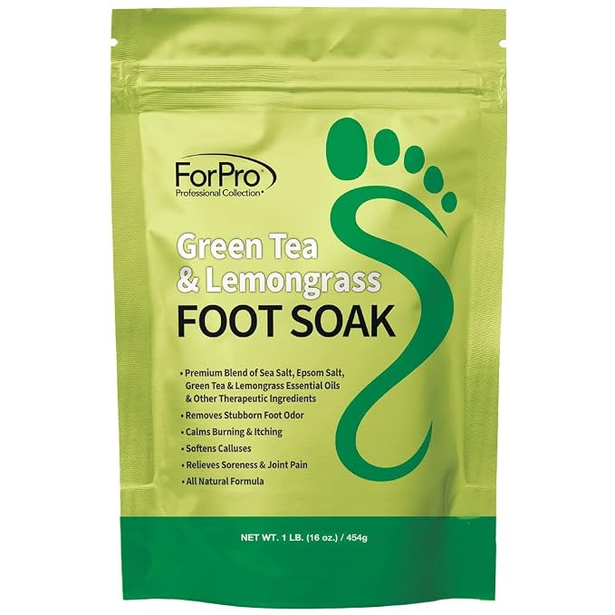 ForPro Professional Collection Green Tea & Lemongrass Foot Soak - Image 2