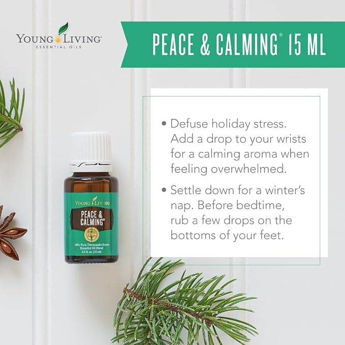Young Living Peace & Calming Essential Oil 15ml - Image 8