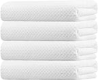HOMEXCEL Bath Towel Set Pack of 4, 30 x 60 Inches Large Microfiber Bath Towels by HOMEXCEL