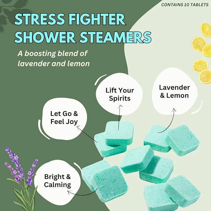 Stress Fighter Shower Steamers Aromatherapy - Image 2