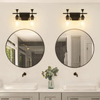 Bathroom Light Fixtures, Matte Black Vanity Lights - Image 6