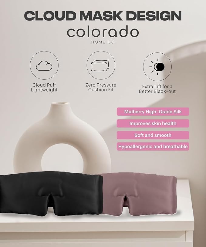 SUNDAYSILKS™ | Adjustable Silk Sleep Mask - Image 3